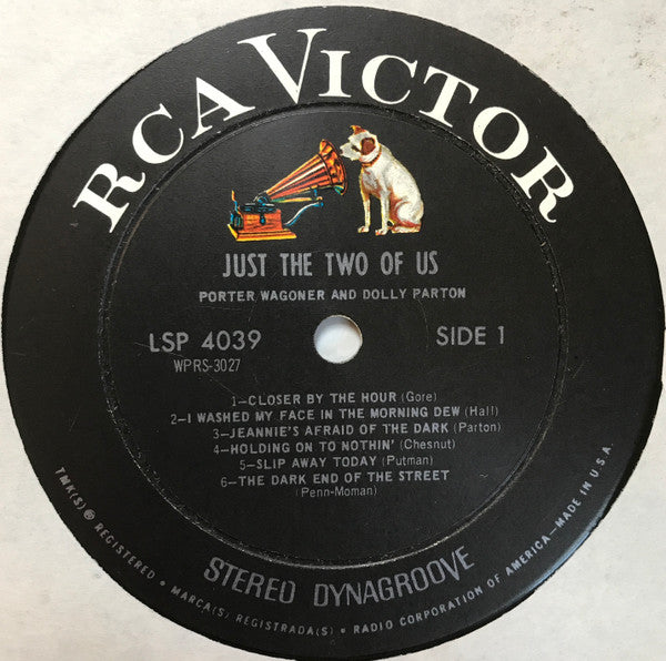 Porter Wagoner And Dolly Parton : Just The Two Of Us (LP)