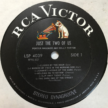Porter Wagoner And Dolly Parton : Just The Two Of Us (LP)