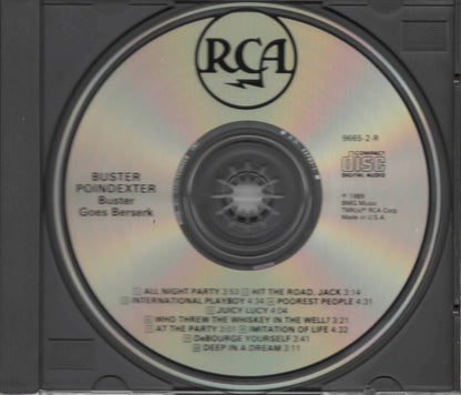 Buster Poindexter : Buster Goes Berserk (CD, Album)