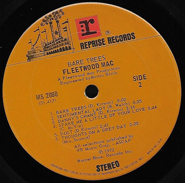 Fleetwood Mac : Bare Trees (LP, Album, San)