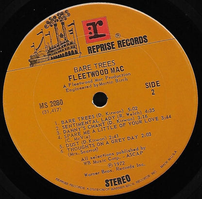 Fleetwood Mac : Bare Trees (LP, Album, San)