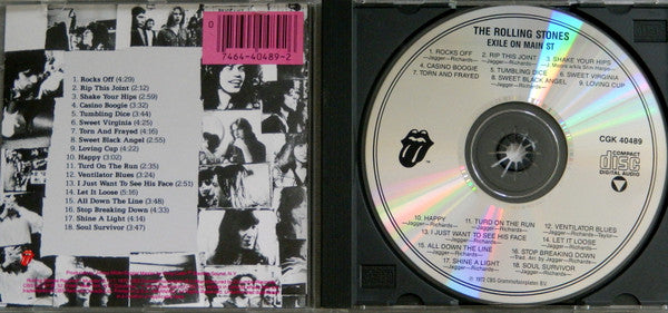 The Rolling Stones : Exile On Main St. (CD, Album, RE, RP)