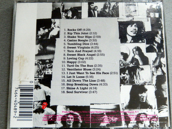 The Rolling Stones : Exile On Main St. (CD, Album, RE, RP)