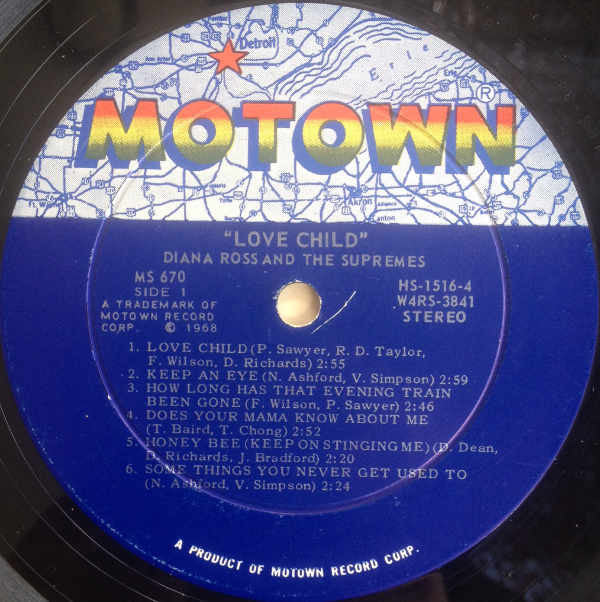 Diana Ross And The Supremes* : Love Child (LP, Album, RP, Roc)
