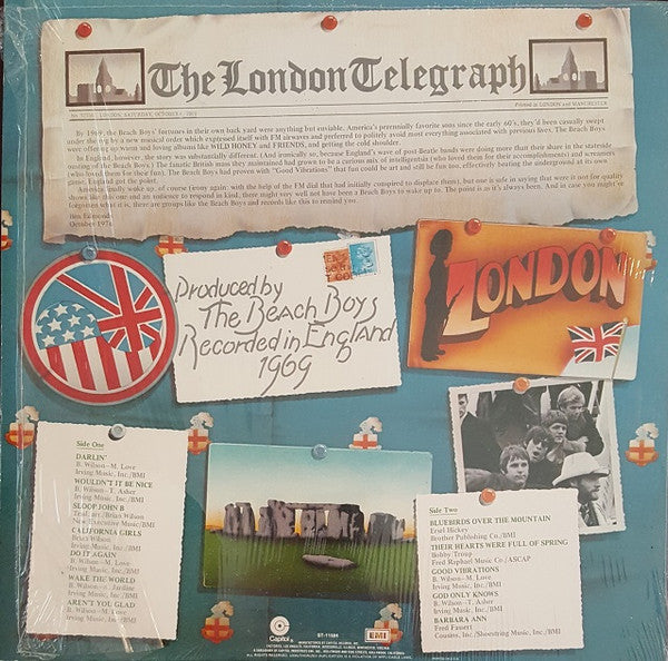 未開封CDビーチ・ボーイズ／BEACH BOYS'69 ライヴ・イン・ロンドン The Beach Boys - Beach Boys '69: Live in London - Amazon.com Music