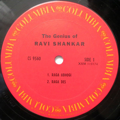 Ravi Shankar : The Genius Of Ravi Shankar (LP, RP, Ter)