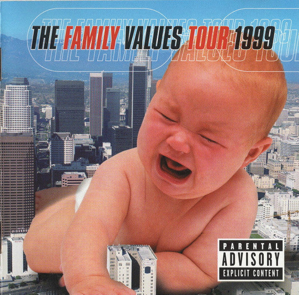 Various : The Family Values Tour 1999 (CD, Club)