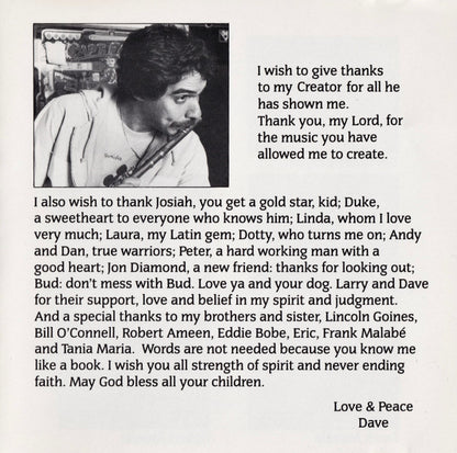 Dave Valentin : Jungle Garden (CD, Album)