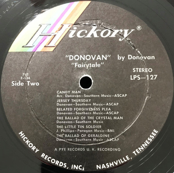 Donovan : Fairytale (LP, Album)