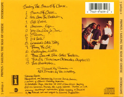 Primus : Sailing The Seas Of Cheese (CD, Album)