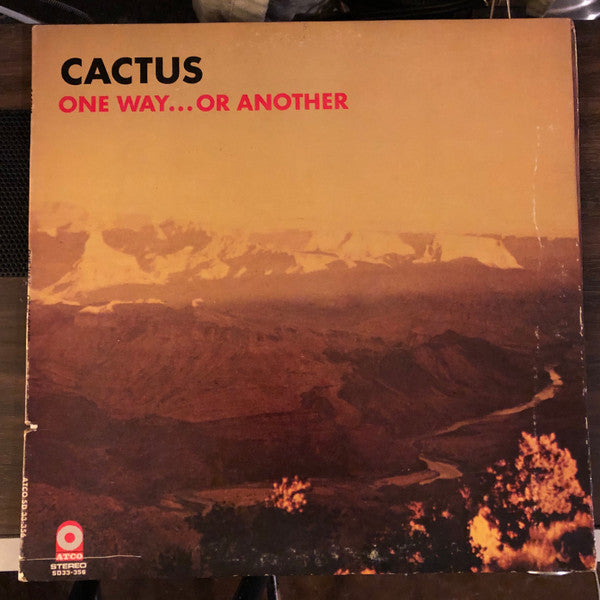 Cactus (3) : One Way...Or Another (LP, Album, PR;)