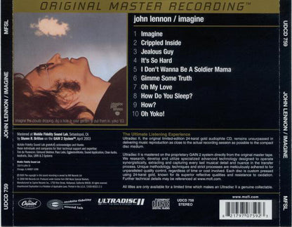 John Lennon : Imagine (CD, Album, Ltd, RE, RM, 24k)