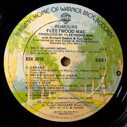 Fleetwood Mac : Rumours (LP, Album, Tex)