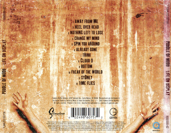 Buy Puddle Of Mudd : Life On Display (CD, Album, Enh, UML) Online