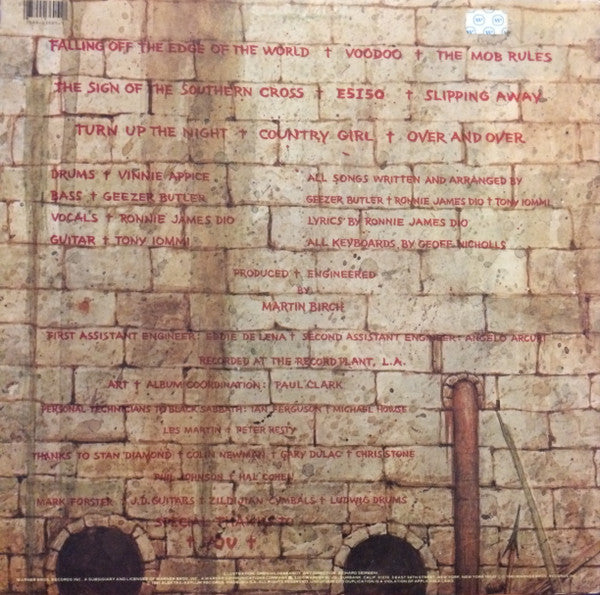 Black Sabbath : Mob Rules (LP, Album)