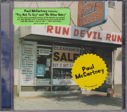 Paul McCartney : Run Devil Run (CD, Album)