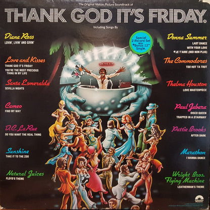 Various : Thank God It's Friday (The Original Motion Picture Soundtrack) (2xLP, Album, Als + 12", S/Sided)
