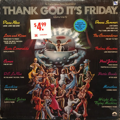 Various : Thank God It's Friday (The Original Motion Picture Soundtrack) (2xLP, Album, Als + 12", S/Sided)
