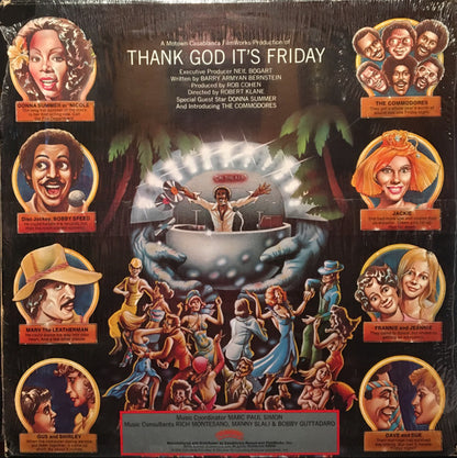 Various : Thank God It's Friday (The Original Motion Picture Soundtrack) (2xLP, Album, Als + 12", S/Sided)