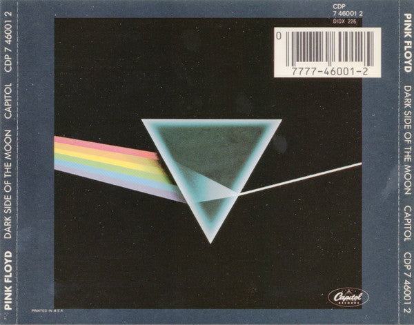 Pink Floyd : The Dark Side Of The Moon (CD, Album, RE)
