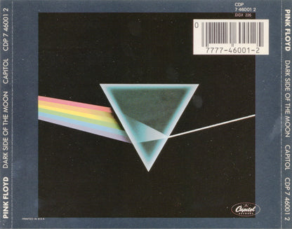 Pink Floyd : The Dark Side Of The Moon (CD, Album, RE)