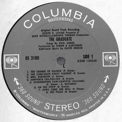 Simon & Garfunkel, Dave Grusin : The Graduate (Original Sound Track Recording) (LP, Album)