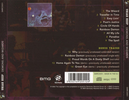 Uriah Heep : Demons And Wizards (CD, Album, Dlx, RE, RM, Exp)