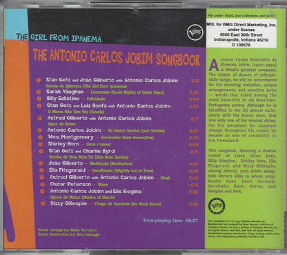 Various : The Girl From Ipanema: The Antonio Carlos Jobim Songbook (CD, Comp, Club)