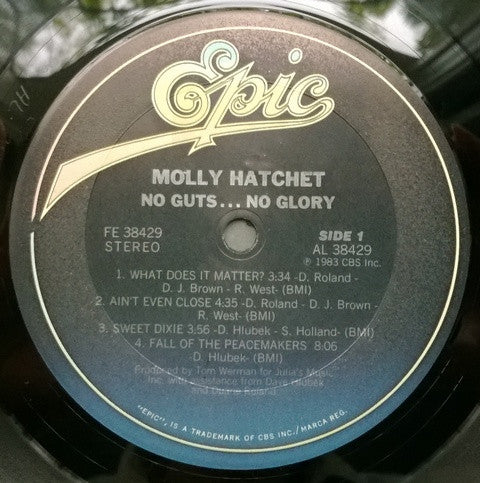Molly Hatchet : No Guts... No Glory (LP, Album)