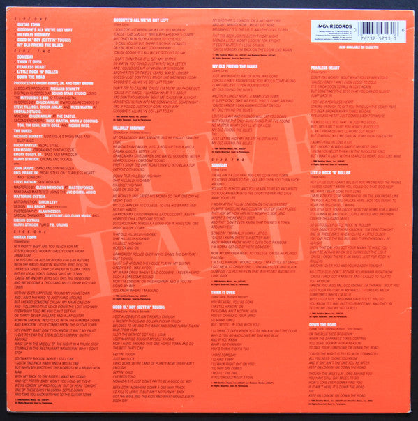 Steve Earle : Guitar Town (LP, Album)