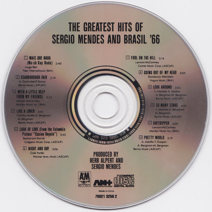 Sergio Mendes & Brasil '66* : Greatest Hits (CD, Comp, RE, RP)