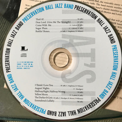 Preservation Hall Jazz Band : That's It! (CD, Album)