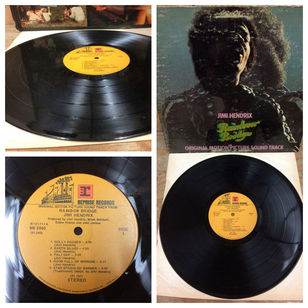 Jimi Hendrix : Rainbow Bridge / Original Motion Picture Sound Track (LP, Album, Club, Gat)