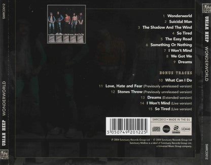Uriah Heep : Wonderworld (CD, Album, Dlx, RE, RM, Exp)