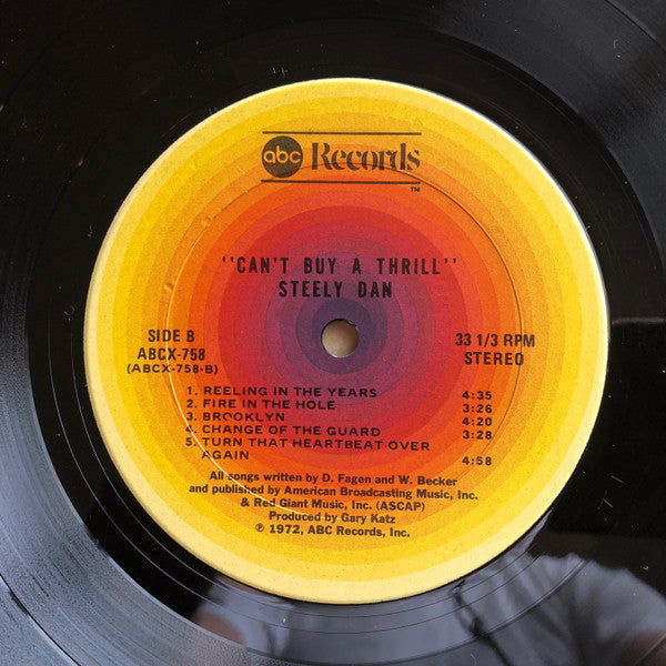 Steely Dan : Can't Buy A Thrill (LP, Album, RP, Ter)