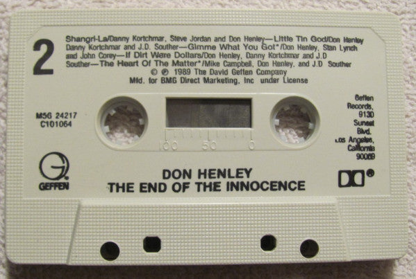 Don Henley : The End Of The Innocence (Cass, Album, Club)