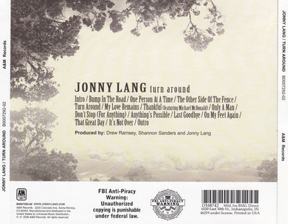 Jonny Lang : Turn Around (CD, Album, Club)