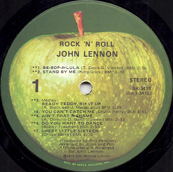 John Lennon : Rock 'N' Roll (LP, Album)