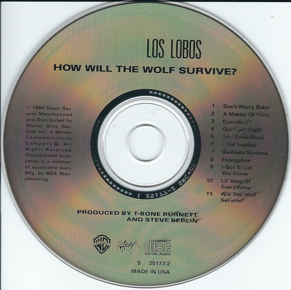 Los Lobos : How Will The Wolf Survive? (CD, Album, RE)