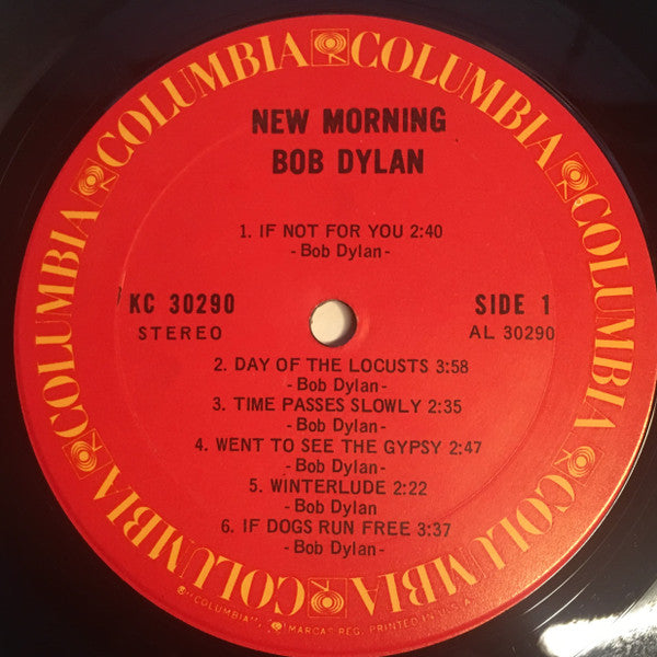 Bob Dylan – New Morning – Vinyl (180 gram, LP, Reissue
