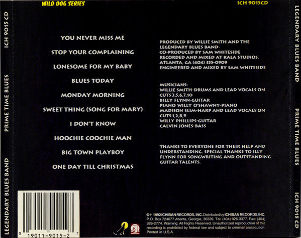 Legendary Blues Band : Prime Time Blues (CD, Album)