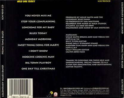 Legendary Blues Band : Prime Time Blues (CD, Album)