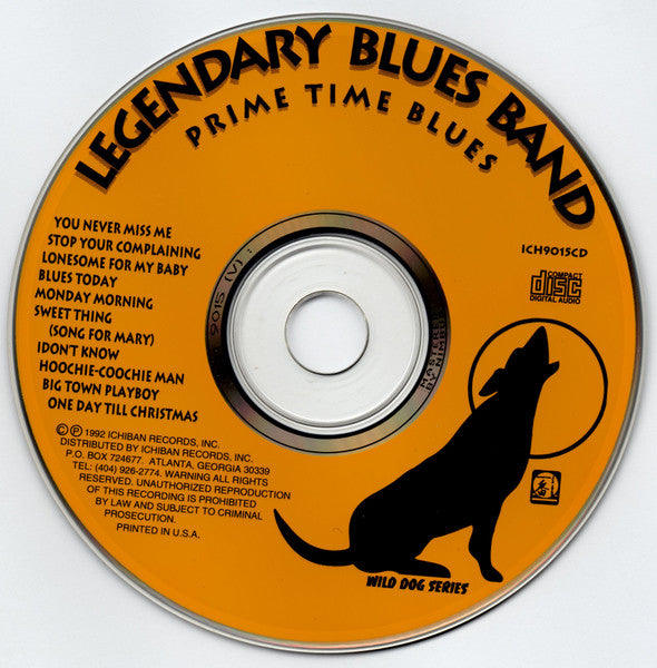 Legendary Blues Band : Prime Time Blues (CD, Album)