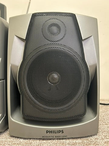 Philips AZ2765 Portable Boombox * CD-Radio-Double Cassette * Fully Serviced * New Belts