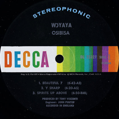 Osibisa : Woyaya (LP, Album, Gat)
