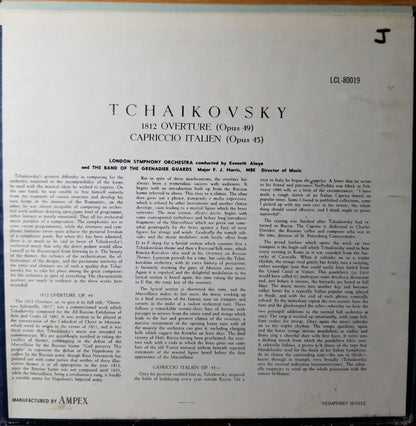Tchaikovsky*, Kenneth Alwyn Conducting The London Symphony Orchestra And The Band Of The Grenadier Guards : 1812 Overture Op. 49 / Capriccio Italien, Op. 45 (Reel, 4tr Stereo, 7" Reel, Album, Lar)
