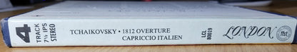 Tchaikovsky*, Kenneth Alwyn Conducting The London Symphony Orchestra And The Band Of The Grenadier Guards : 1812 Overture Op. 49 / Capriccio Italien, Op. 45 (Reel, 4tr Stereo, 7" Reel, Album, Lar)