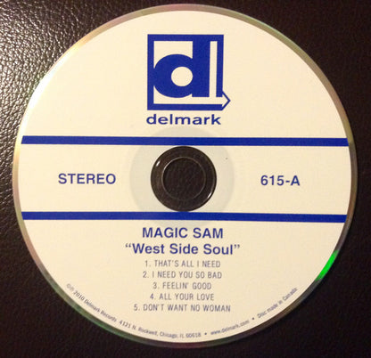 Magic Sam Blues Band : West Side Soul (CD, Album, RE)