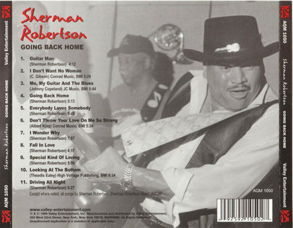Sherman Robertson : Going Back Home (CD, Album)