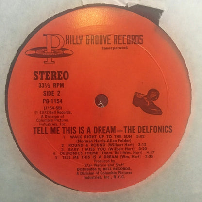 The Delfonics : Tell Me This Is A Dream (LP, Album, Mon)